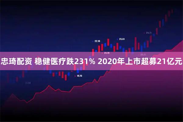 忠琦配资 稳健医疗跌231% 2020年上市超募21亿元